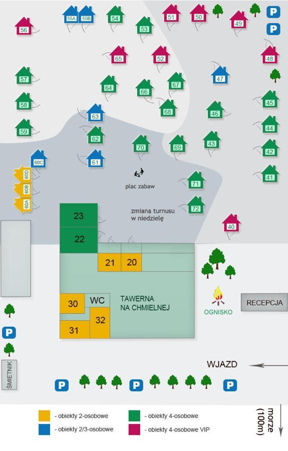 Osrodek Wczasowy Lesny Resort Mielno Миелно Екстериор снимка